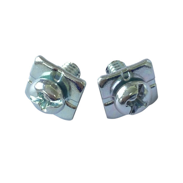 2(1) Steel Pan Head SEMS Screw With Square Washer, Cross Recessed Pan Head Screw And Washer Assemblies