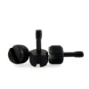Slotted Knurled Thumb Screw with Anti-Loose/Retention Feature