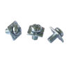 3(1) Steel Pan Head SEMS Screw With Square Washer, Cross Recessed Pan Head Screw And Washer Assemblies