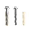 Railway Screw Spikes, Spike Rail Bolt