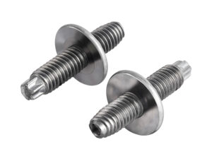 Torx drive double-ended threaded screw with washer, Automotive Headlight Screw,  Headlight Mounting Screw