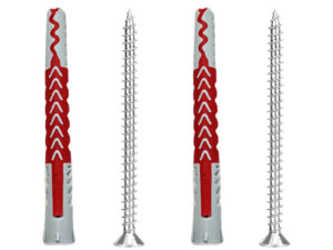 Two-Color Nylon Expansion Anchor, Expansion Anchor For Hollow Bricks/ Foam Walls/ Aerated Concrete Blocks/ TV Wall-mounted Cabinets