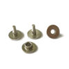 Flat Head Knurled Shoulder Screw with Sleeve