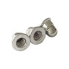Tall Cap Flange Nut, Integrated Flange Cap, Hex Cap Nut