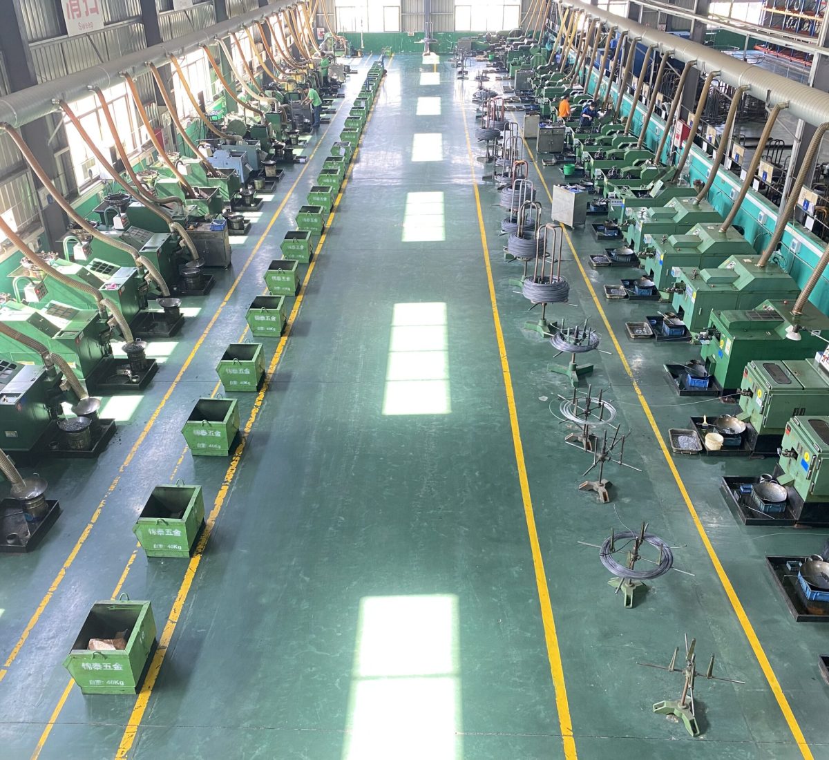 Single-die cold-heading production line